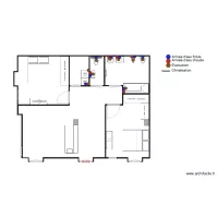 villa madeleine RDC Plan Plomberie Partie 1
