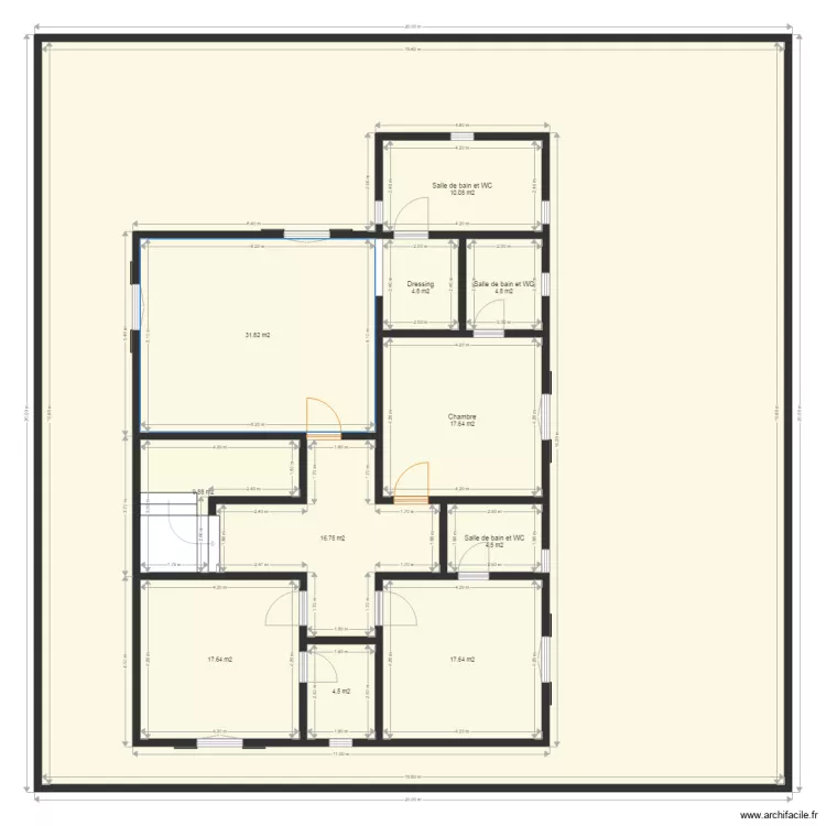 AL REEM VILLA V4. Plan de 0 pièce et 0 m2