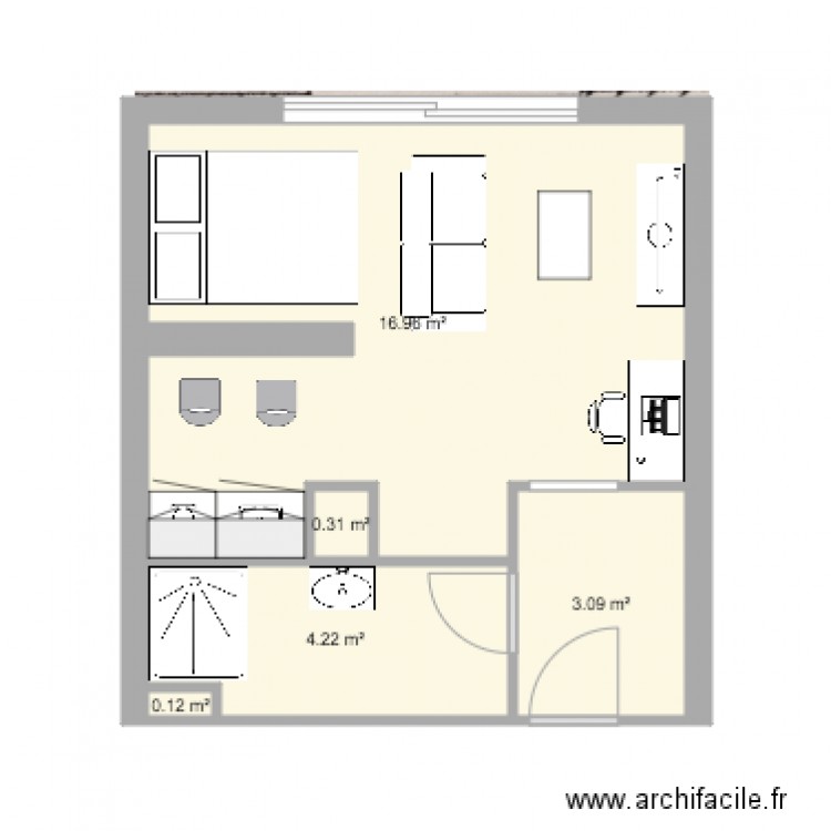 Sadoul 2. Plan de 0 pièce et 0 m2