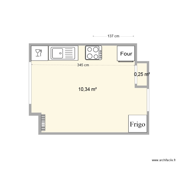 cuisine CH CHAUMET. Plan de 0 pièce et 0 m2