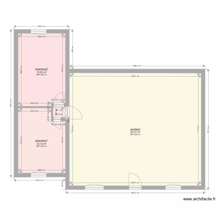 plan de masse. Plan de 