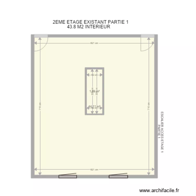 2EME ETAGE PARTIE 2. Plan de 2EME ETAGE PARTIE 2. Plan de