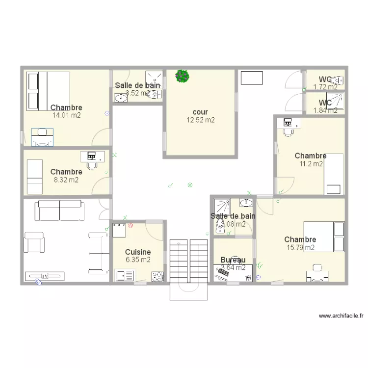 plan de maison. Plan de 