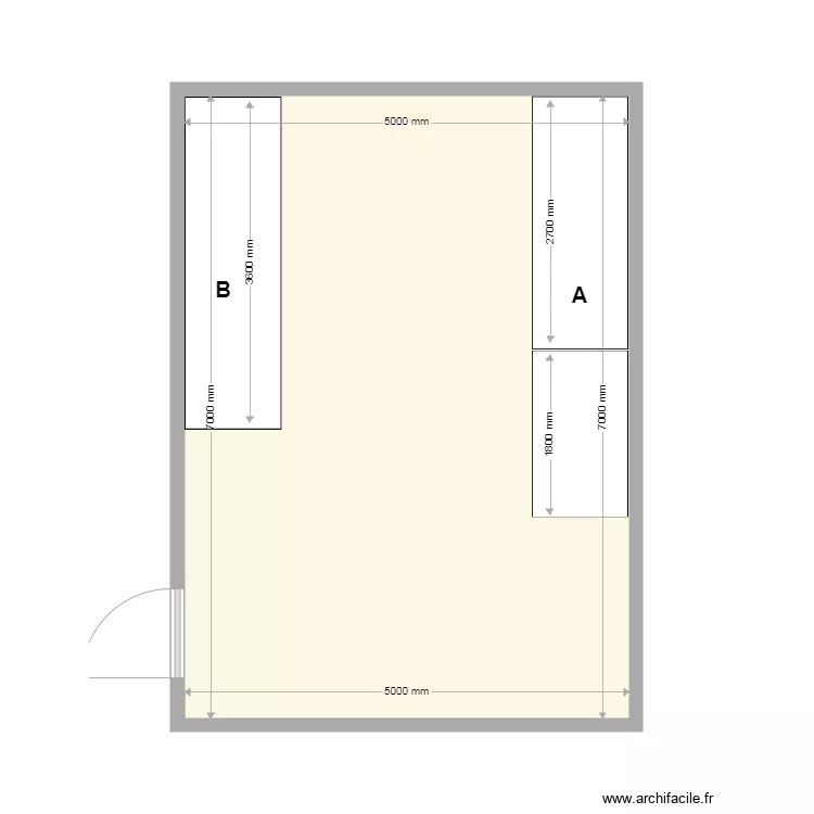 CHABERT. Plan de 