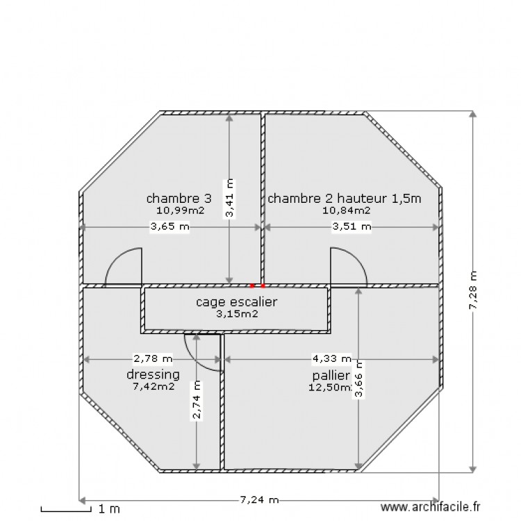 horizon 3 étage. Plan de 0 pièce et 0 m2