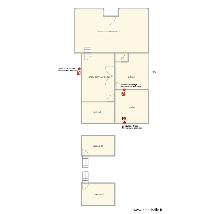 monloubou am. Plan de 0 pièce et 0 m2