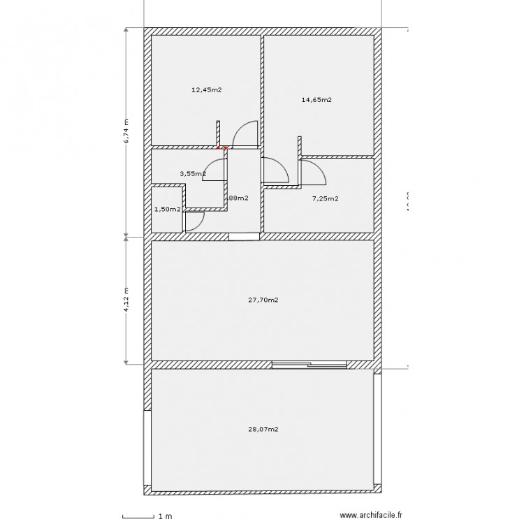 3pcs terrasse 1. Plan de 0 pièce et 0 m2