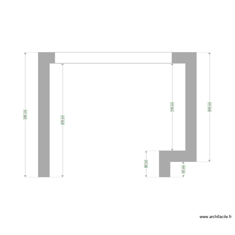 GG COTATION CUISINE 3. Plan de 0 pièce et 0 m2 GG COTATION CUISINE 3. Plan de 0 pièce et 0 m2