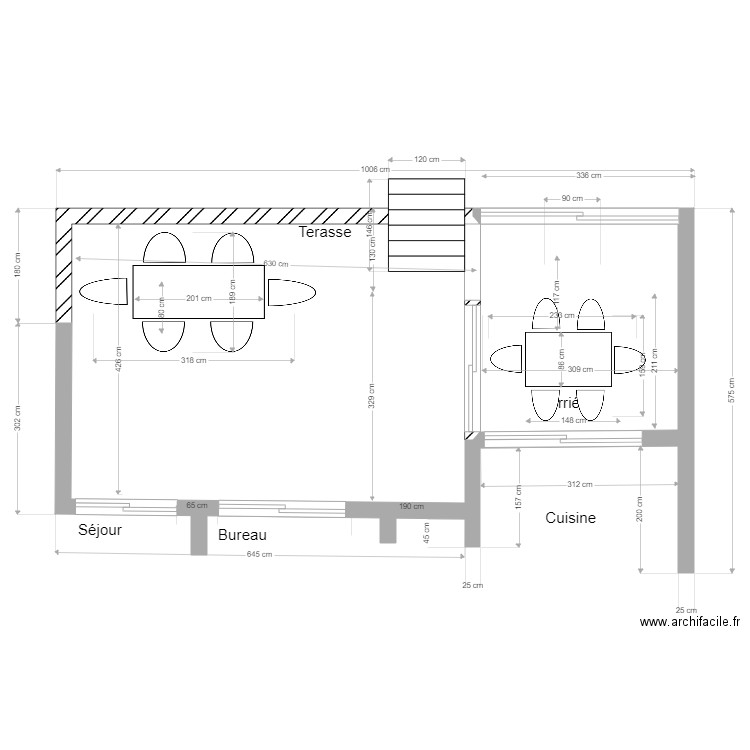 Terrasse Projet 12 ter. Plan de 0 pièce et 0 m2