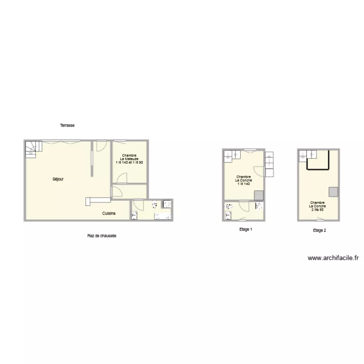 3781 Cateland . Plan de 