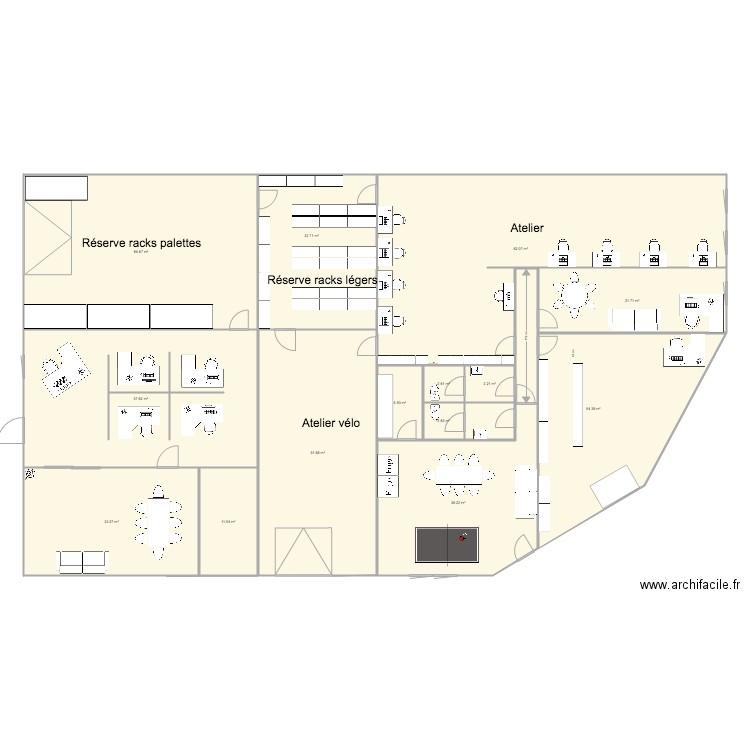 projet local V4. Plan de 0 pièce et 0 m2