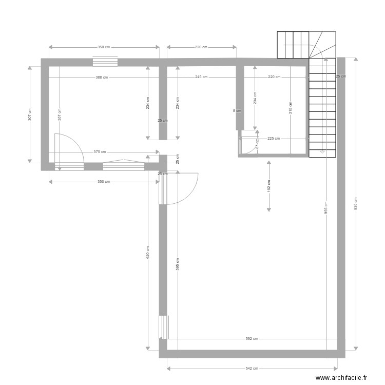 roche rdc plateau. Plan de 0 pièce et 0 m2