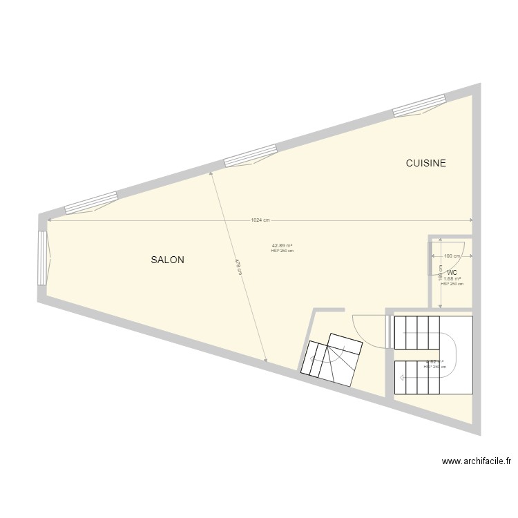 COUVERCHEL. Plan de 0 pièce et 0 m2