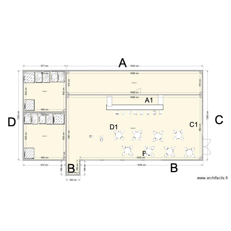 Stm module COTÉ TERRAIN. Plan de 0 pièce et 0 m2