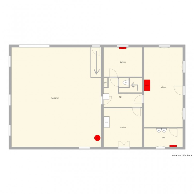 SACRAMENTO MICOLLIER. Plan de 0 pièce et 0 m2