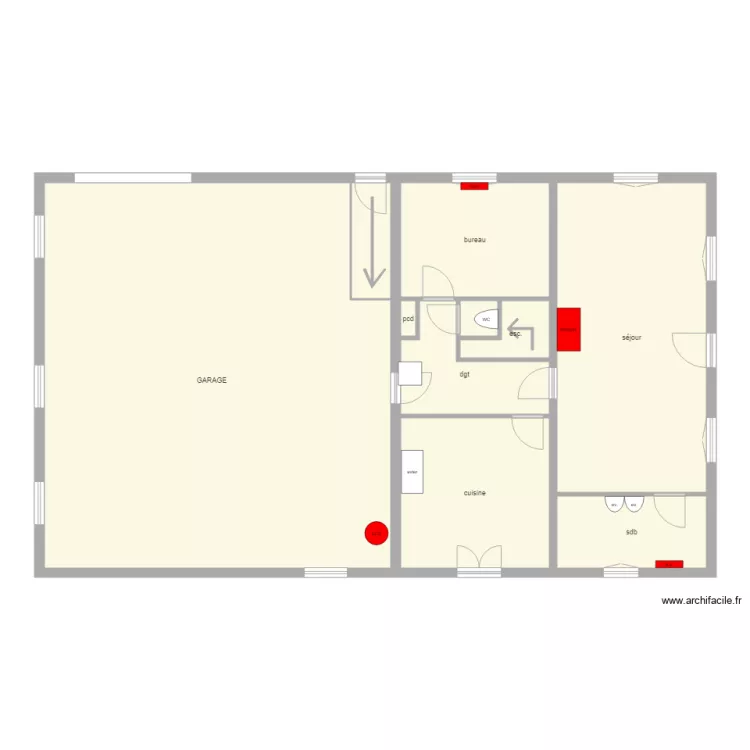 SACRAMENTO MICOLLIER. Plan de 