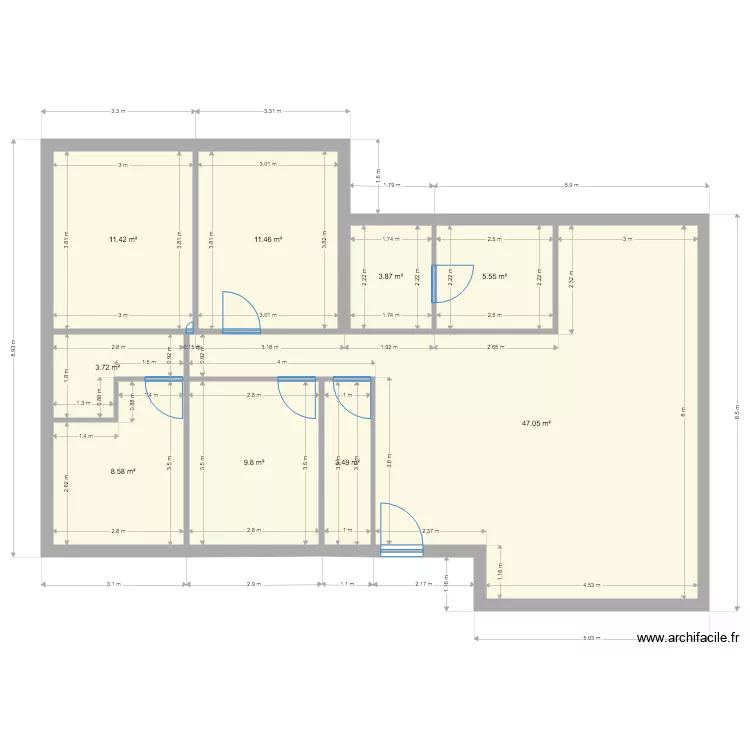 Plan 02. Plan de 
