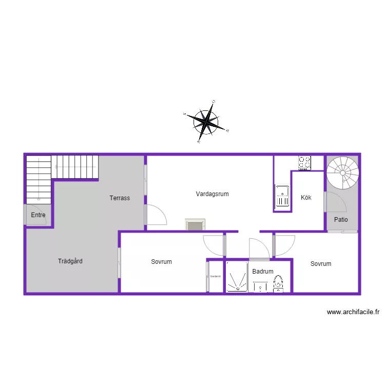 AVI952 plan 0. Plan de 