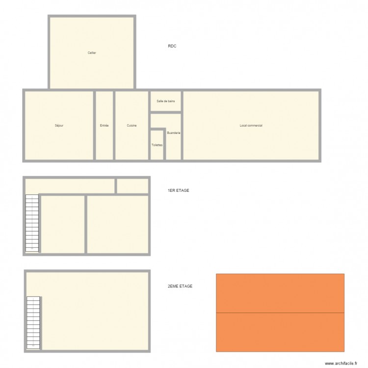 DUMANGIN. Plan de 0 pièce et 0 m2