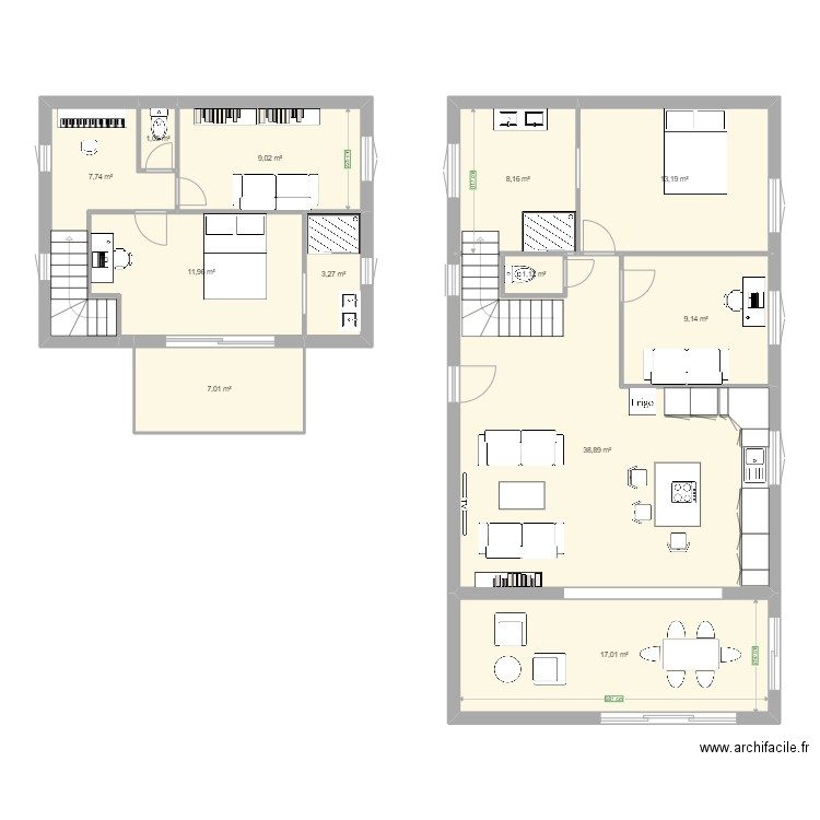 maison forgentier. Plan de 0 pièce et 0 m2