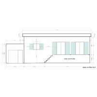 FACADE SUD EXISTANTE