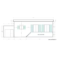 FACADE SUD EXISTANTE