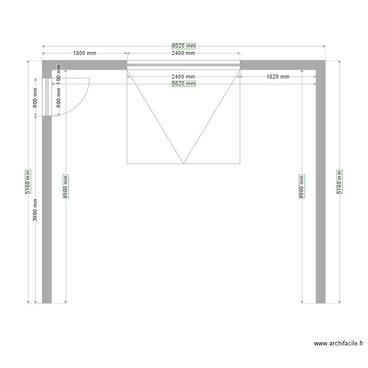 ITTEVILLE Garage. Plan de 0 pièce et 0 m2