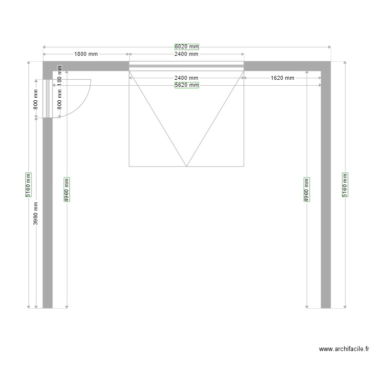 ITTEVILLE Garage. Plan de 0 pièce et 0 m2