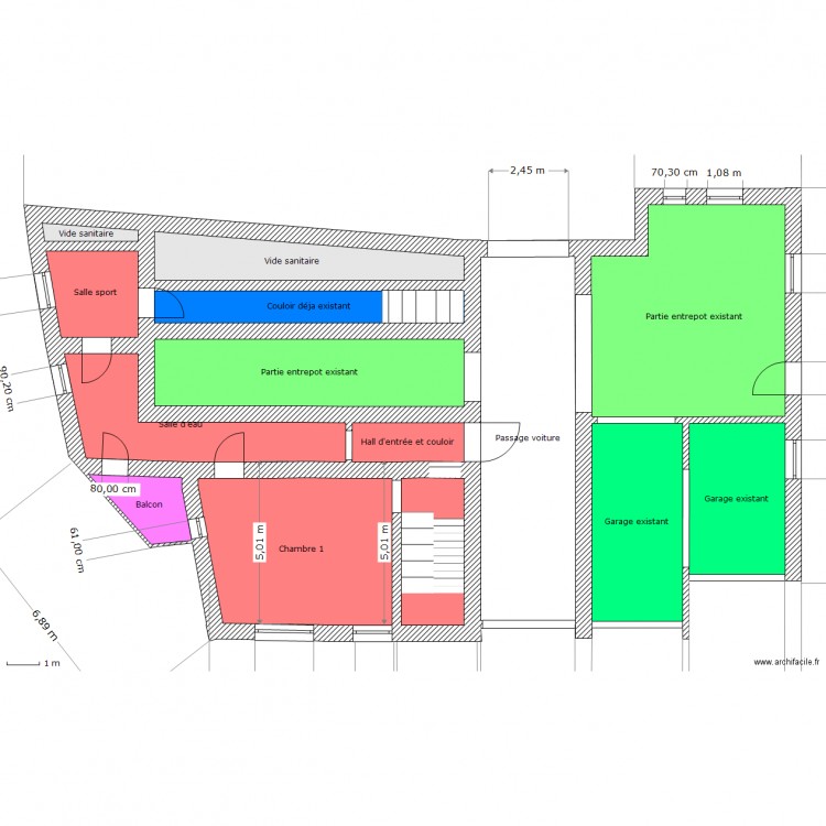 NIVEAU 0. Plan de 0 pièce et 0 m2