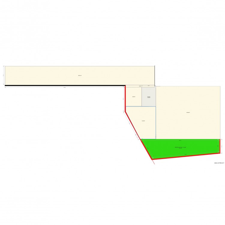 SUPERFICIE TOTAL. Plan de 0 pièce et 0 m2