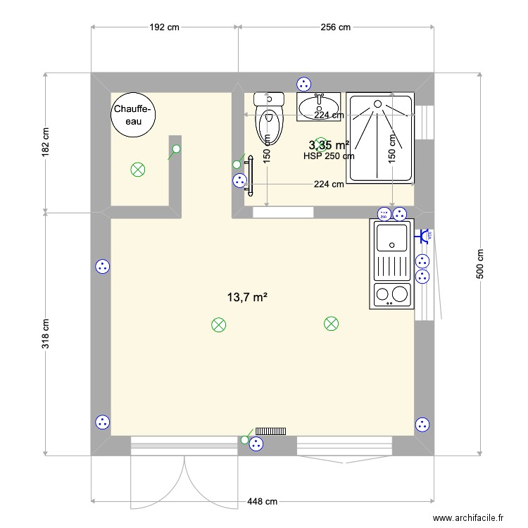 FDL. Plan de 0 pièce et 0 m2