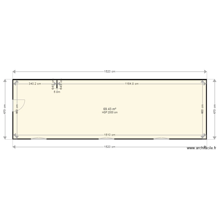 lapin face. Plan de 0 pièce et 0 m2