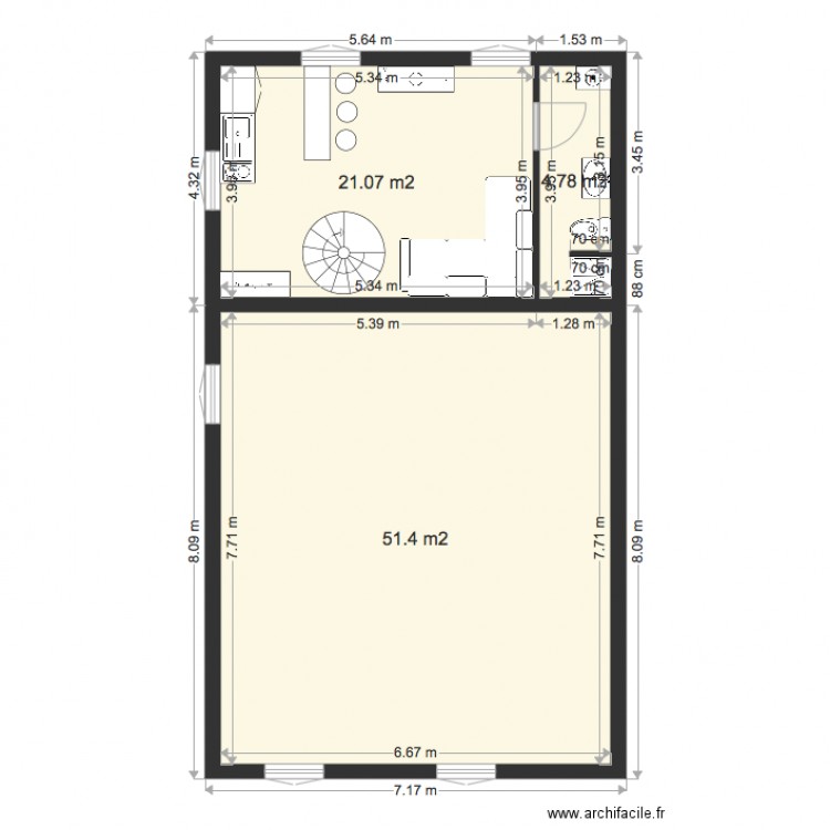 Wirth  studio 4. Plan de 0 pièce et 0 m2