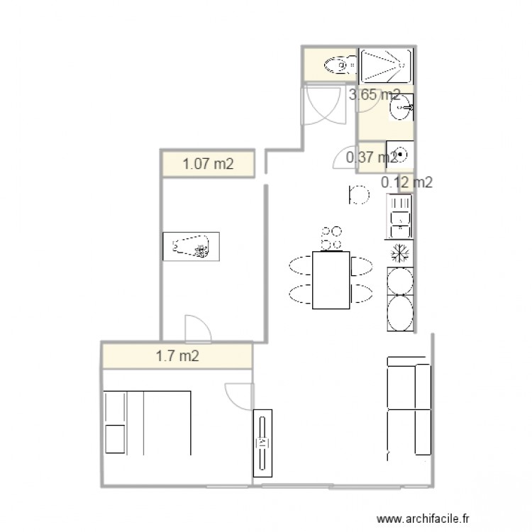 20150922 sdb entrée bis. Plan de 0 pièce et 0 m2