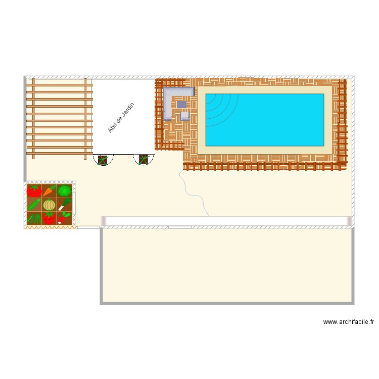 Jardin V3. Plan de 0 pièce et 0 m2