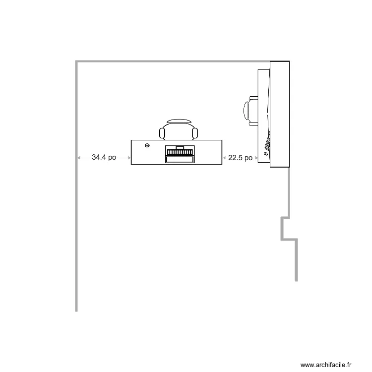 BUREAU NATH. Plan de BUREAU NATH. Plan de