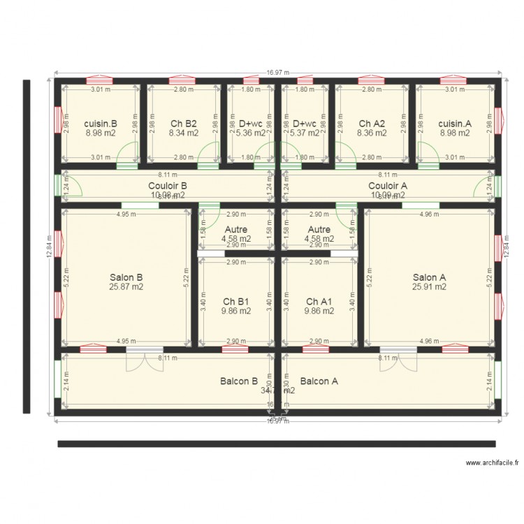 ma maison. Plan de 0 pièce et 0 m2