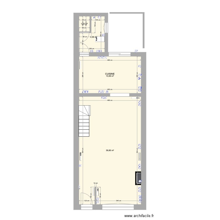 Chauffage Morlanwelz Rez De Chaussée Projeté . Plan de 0 pièce et 0 m2