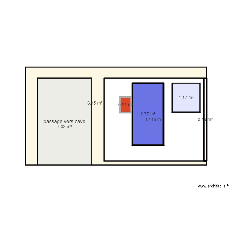 face armoire elec soussol. Plan de 0 pièce et 0 m2