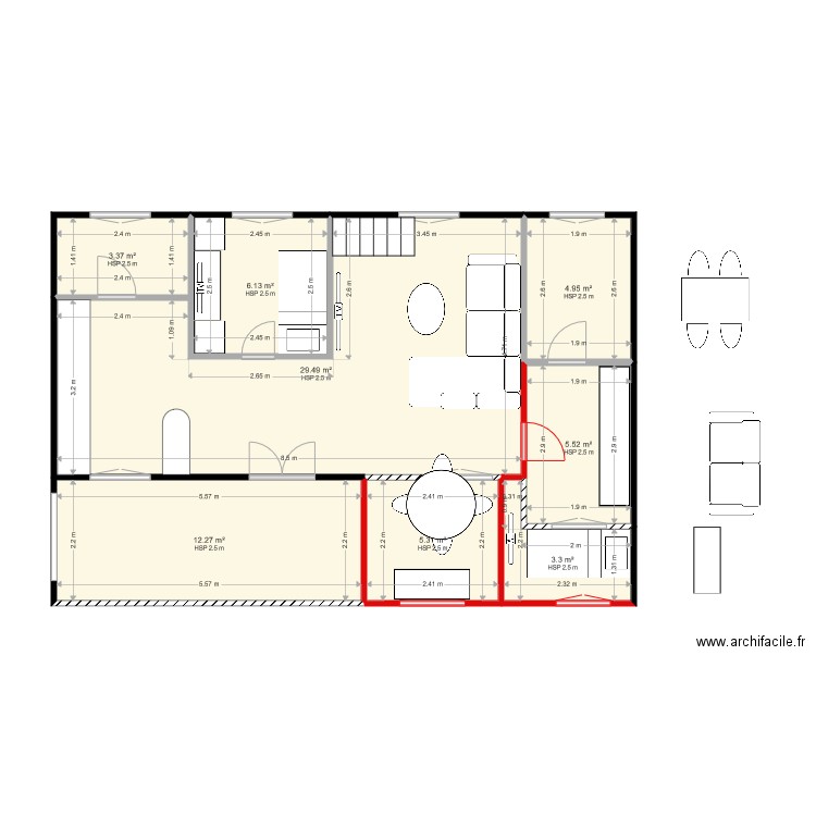 goujonne 1. Plan de 0 pièce et 0 m2