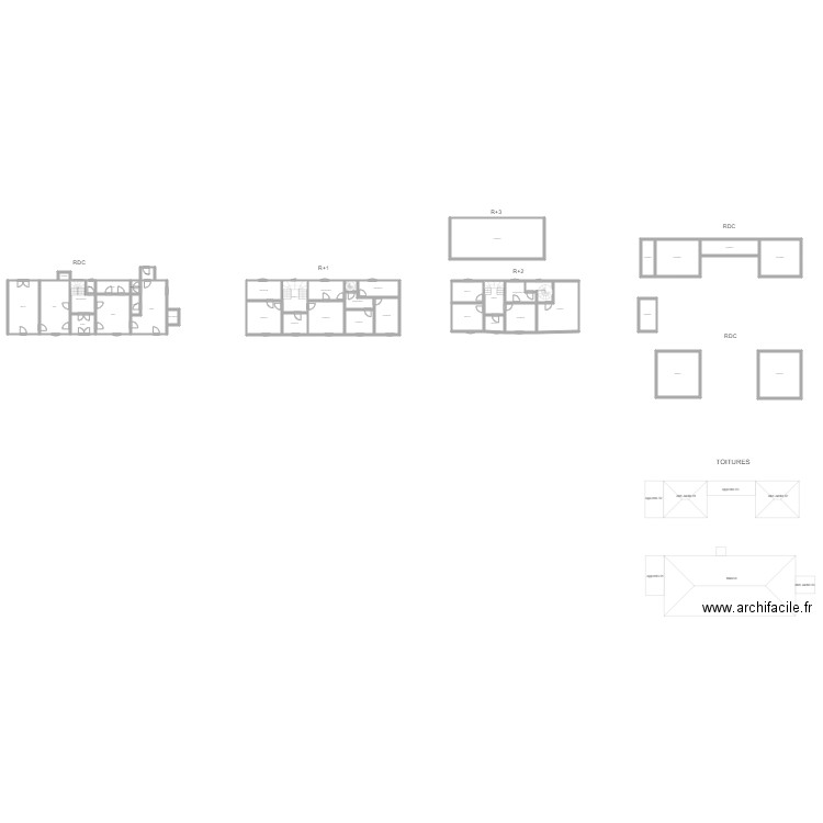 350600802. Plan de 40 pièces et 509 m2