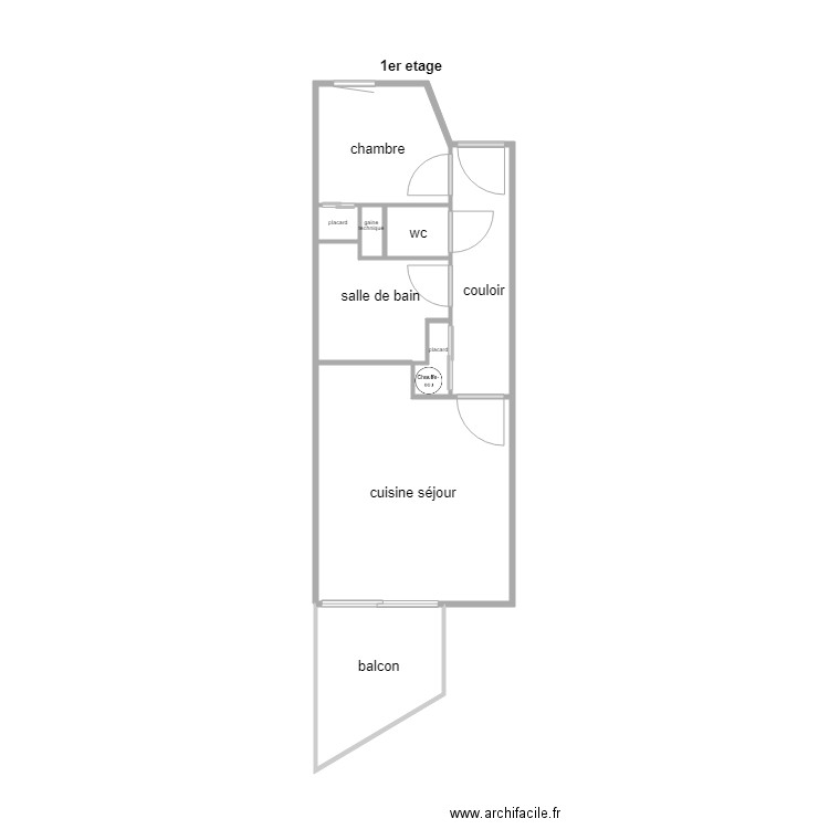 guerry. Plan de 0 pièce et 0 m2