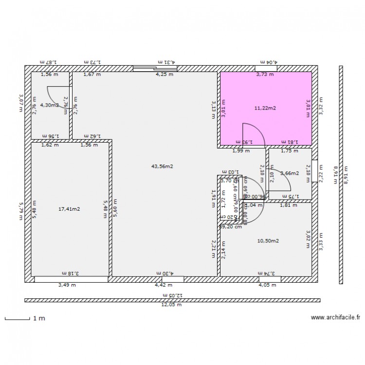 florette 8. Plan de 0 pièce et 0 m2