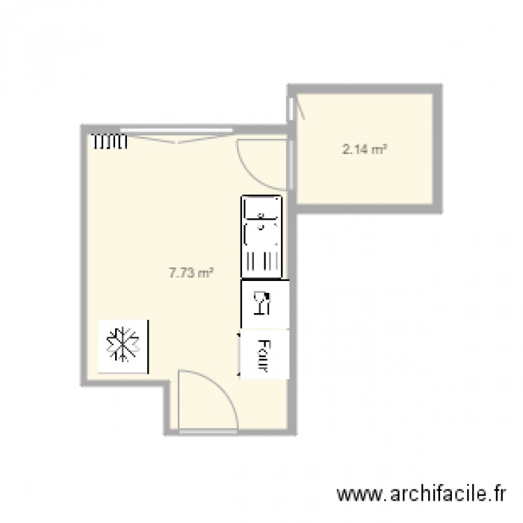 cuisine marie champmeslé. Plan de 0 pièce et 0 m2