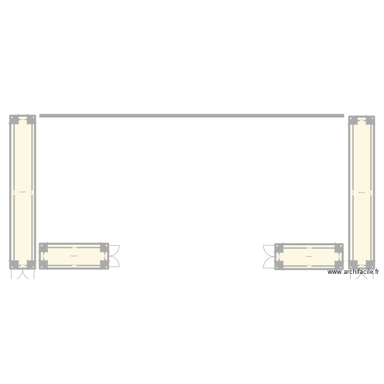 CROQUIS EXT MAG. Plan de 0 pièce et 0 m2