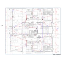 Alimentation prises Etage 2 bâtiment BONADIWOTO