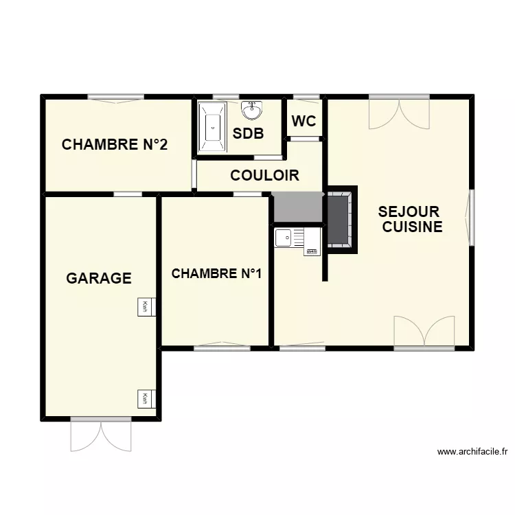 MICHAUD ANSFELME. Plan de 