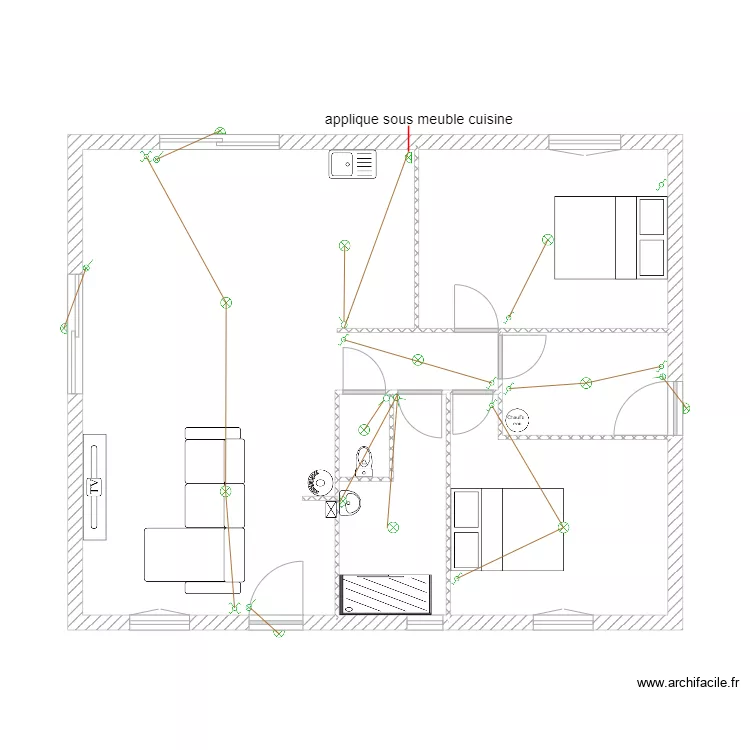 coco eclairage2. Plan de 
