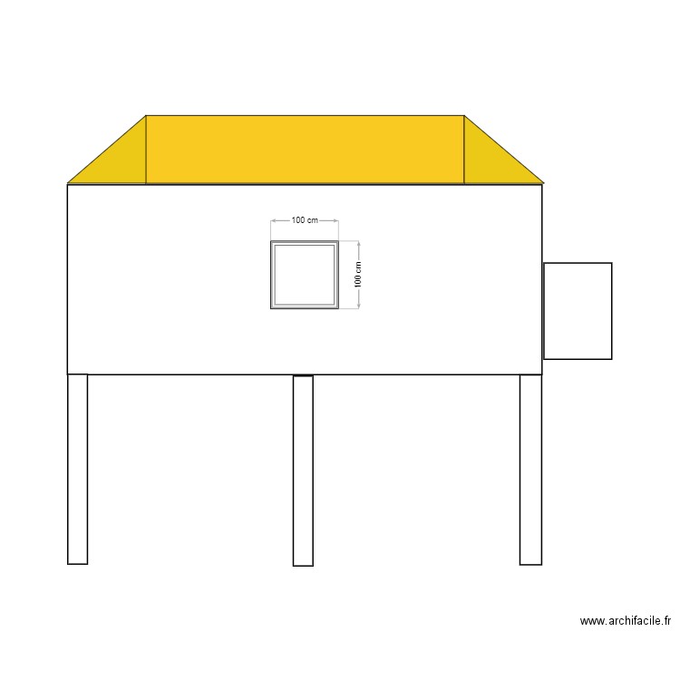 CHAMBRE PARENTALE SUD. Plan de 0 pièce et 0 m2