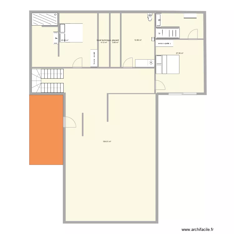 plans d&eacute;finitifs brognon. Plan de 